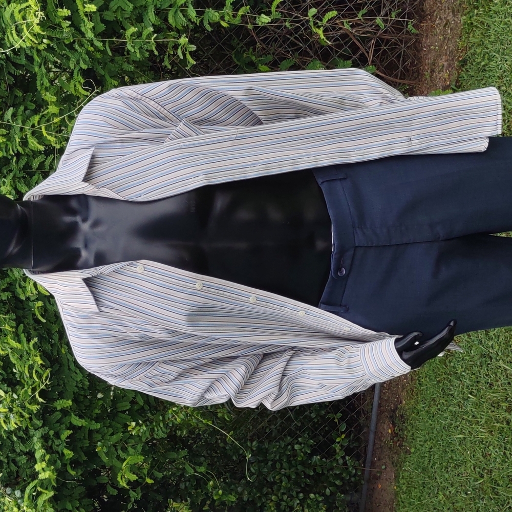 Nearly New High-End Sette Ponti brand Beautiful Luxury Multi-Color L/S Shirt